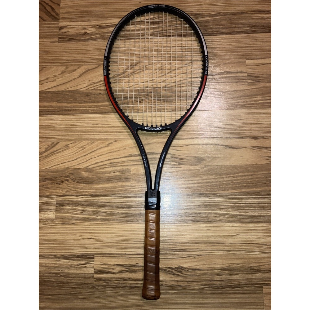 Vintage  1990s Donnay Super‎ Pro graphite, fiberglass, composite Tennis Racket